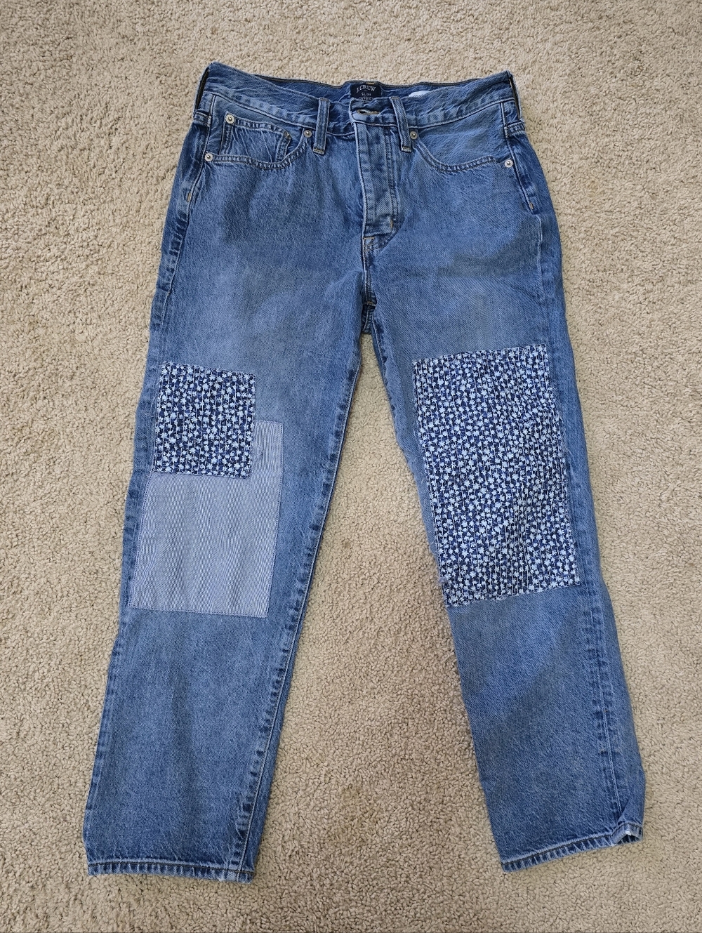 J Crew Button Fly Jeans